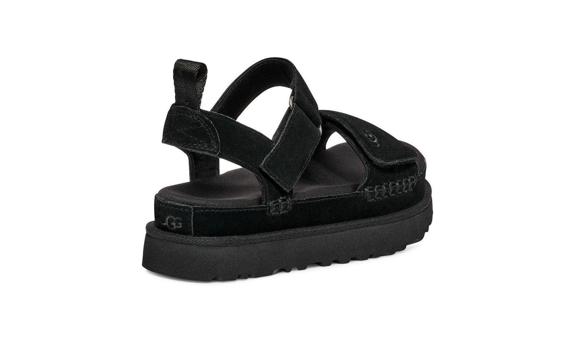 Sandalia Mujer Ugg Goldenstar Negro-2