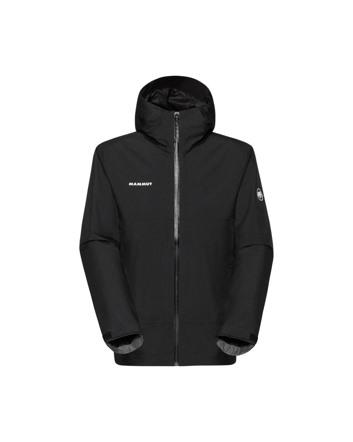Chaqueta Impermeable Mammut Hombre Treeline Negro-3