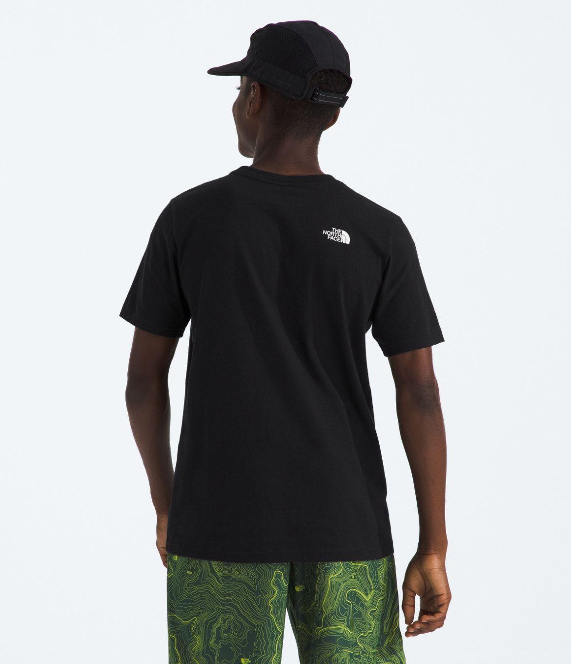 Polera The North Face Niñas y Niños Box Nse S/S Negro-1