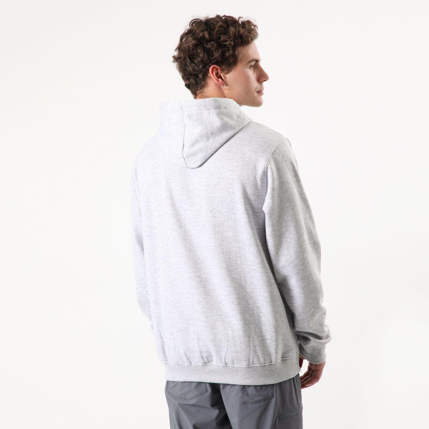 Poleron Marmot Hombre Chest Logo Hoody Gris-1