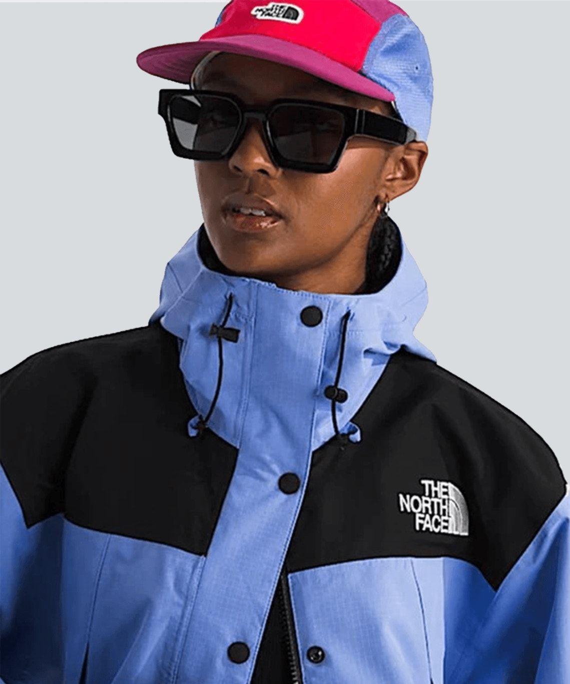 Chaqueta The North Face Mujer Cortaviento Mountain Wind Azul-3