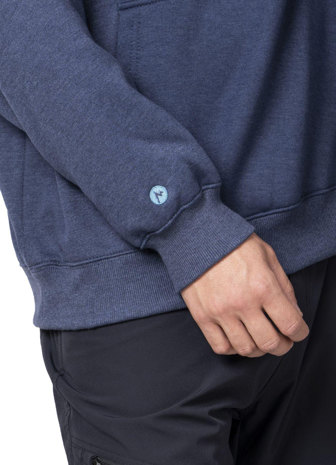 Polerón Hombre Marmot Chest Logo Hoody Azul-4