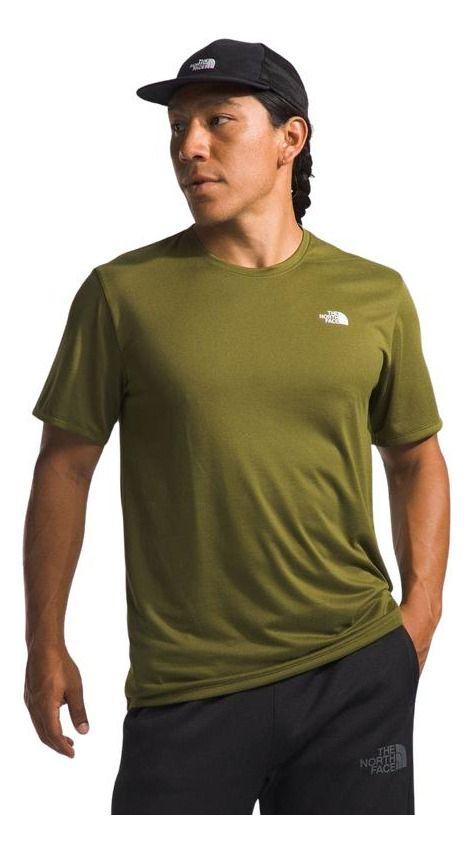 Polera The North Face Hombre Elevation S/s Verde-0