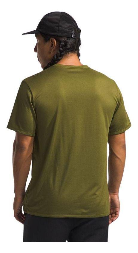 Polera The North Face Hombre Elevation S/s Verde-1