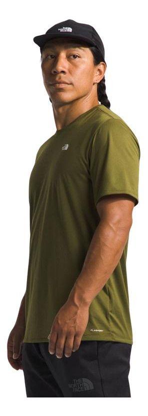 Polera The North Face Hombre Elevation S/s Verde-4