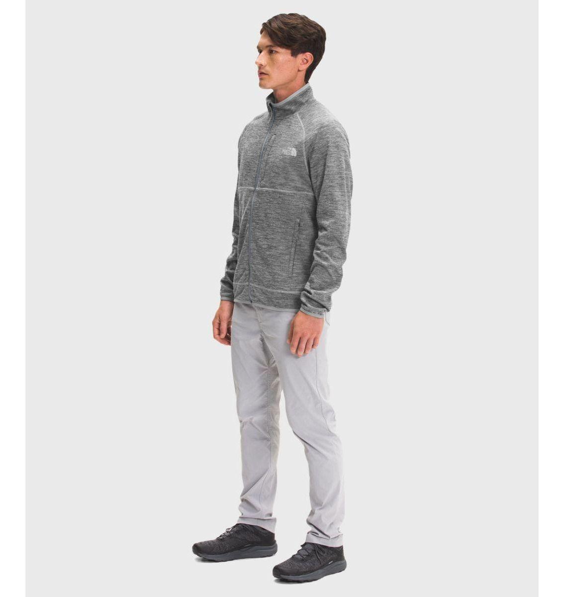 Polar The North Face Hombre Canyonlands Full Zip Gris-2