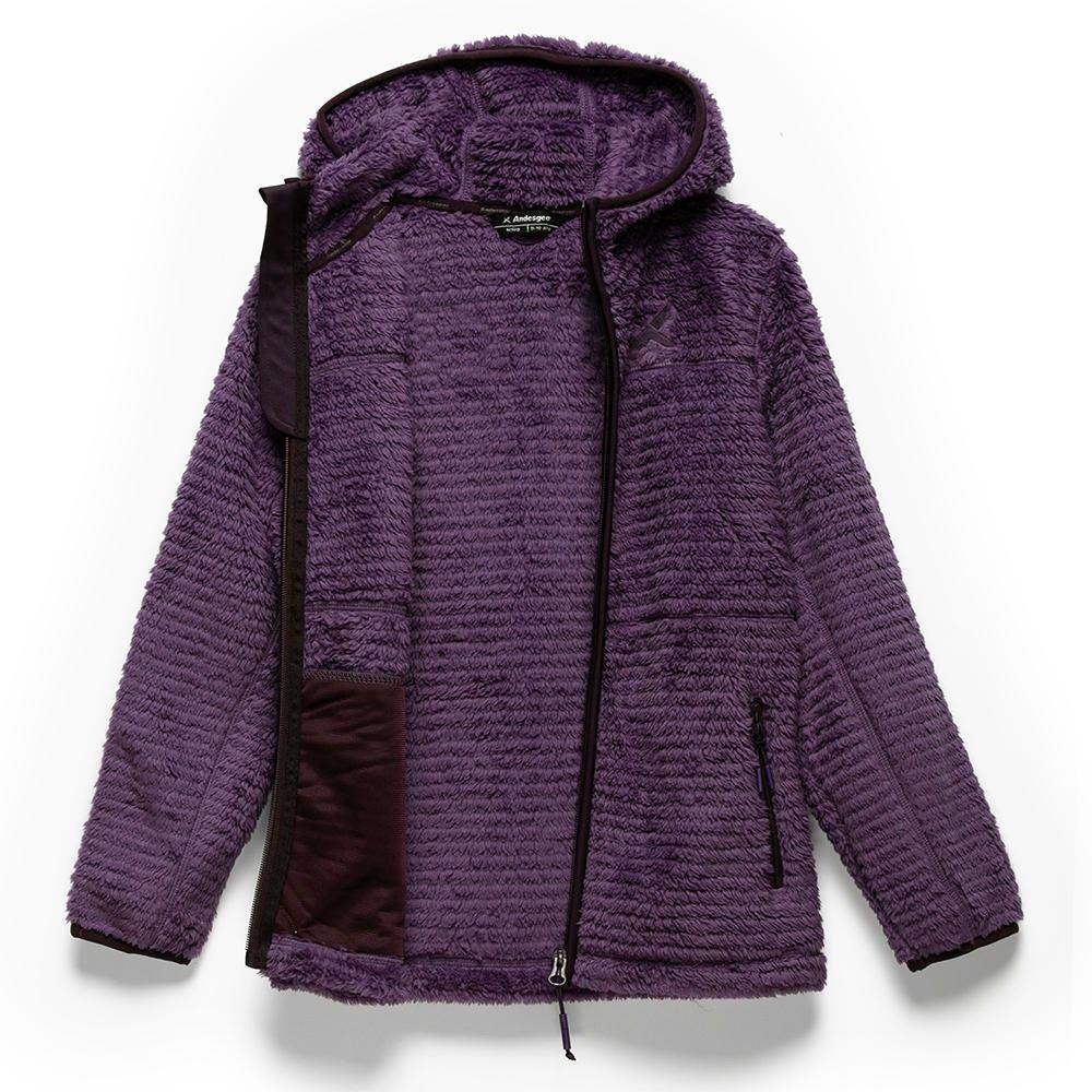 Polar Andesgear Niña Shaggy Puelo Morado-1