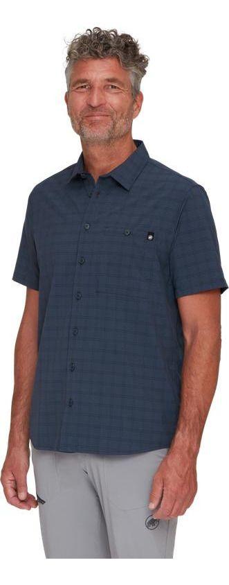 Camisa Mammut Hombre Manga Corta Lenni Azul Azul.-0
