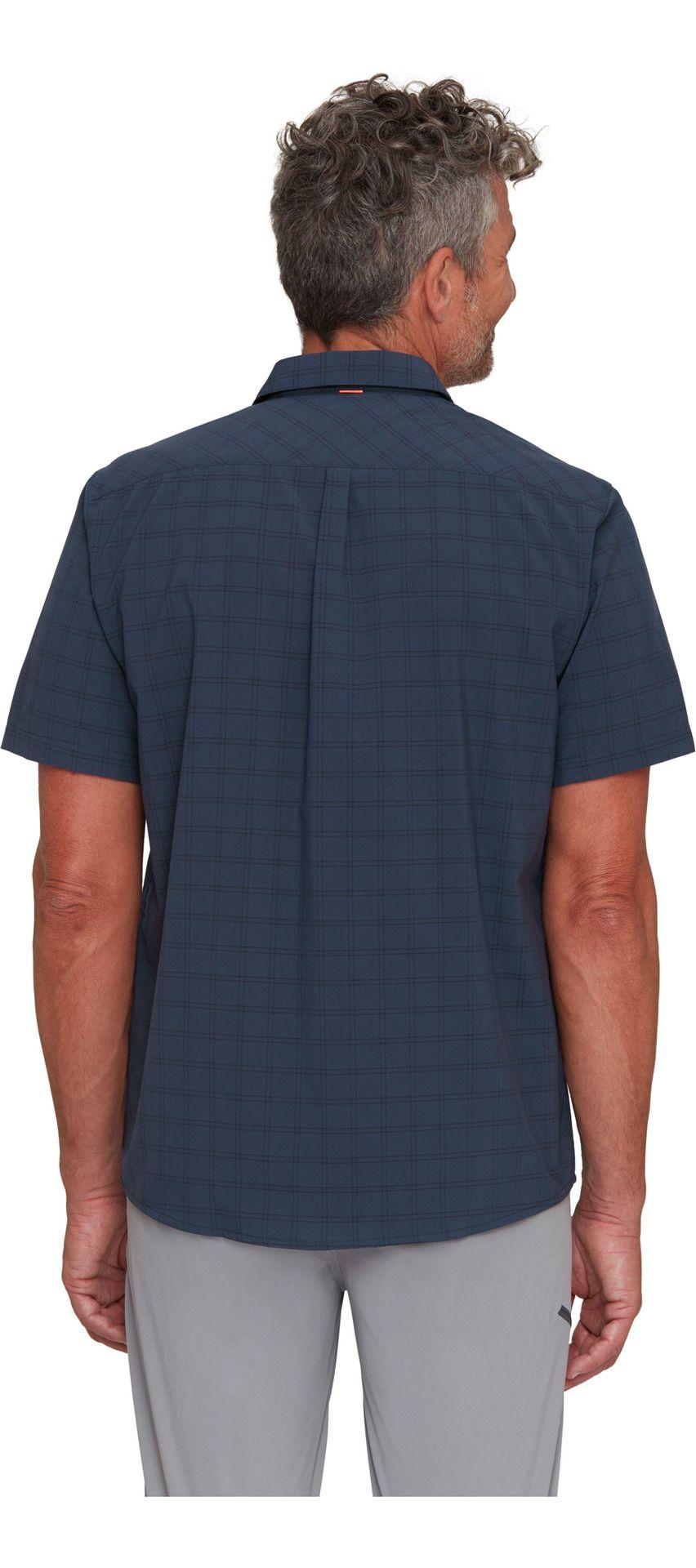 Camisa Mammut Hombre Manga Corta Lenni Azul Azul.-1