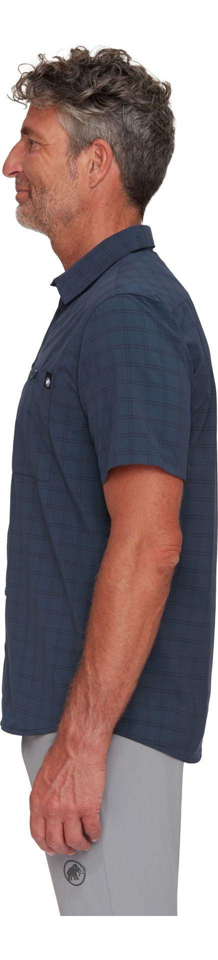 Camisa Mammut Hombre Manga Corta Lenni Azul Azul.-2