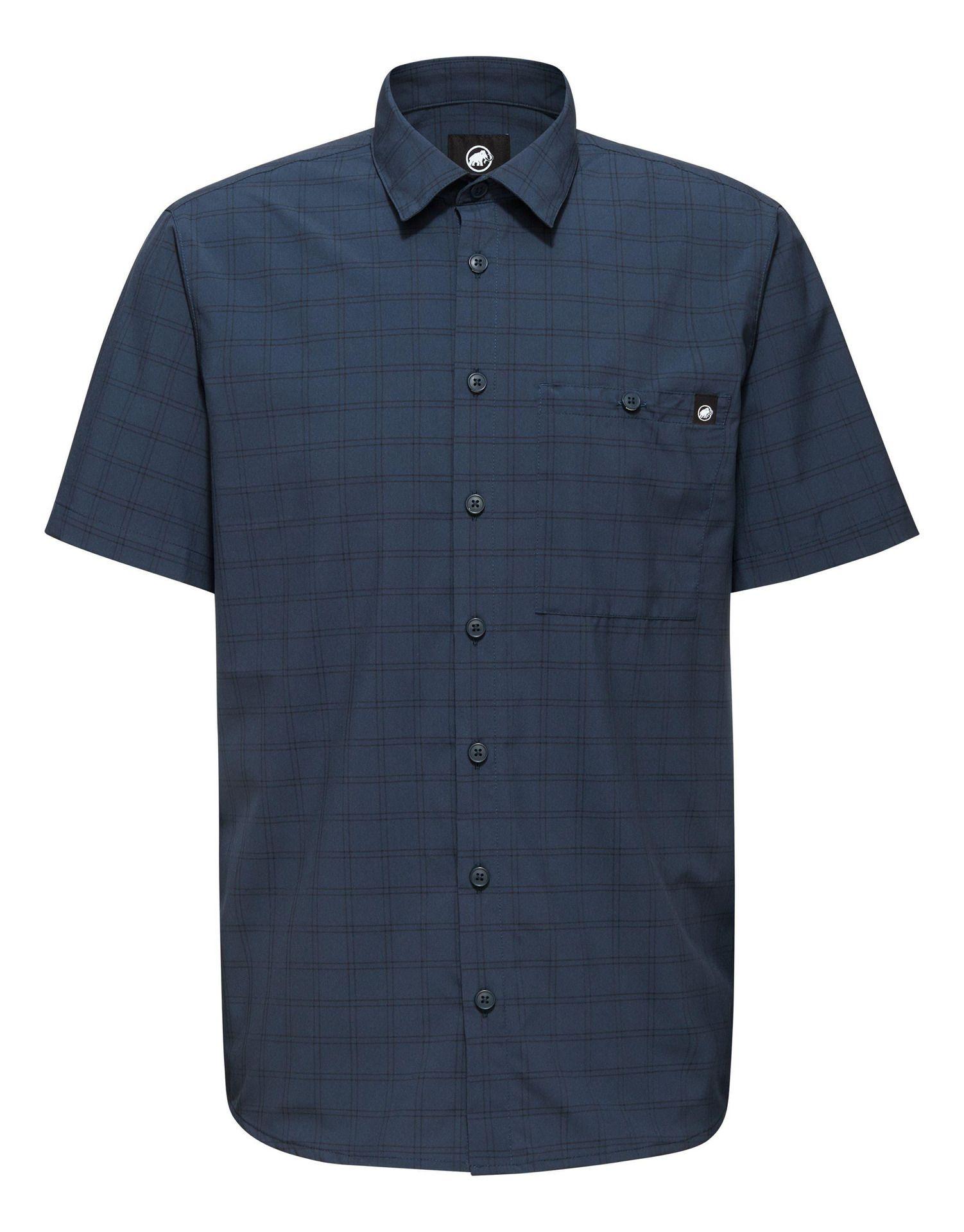 Camisa Mammut Hombre Manga Corta Lenni Azul Azul.-3