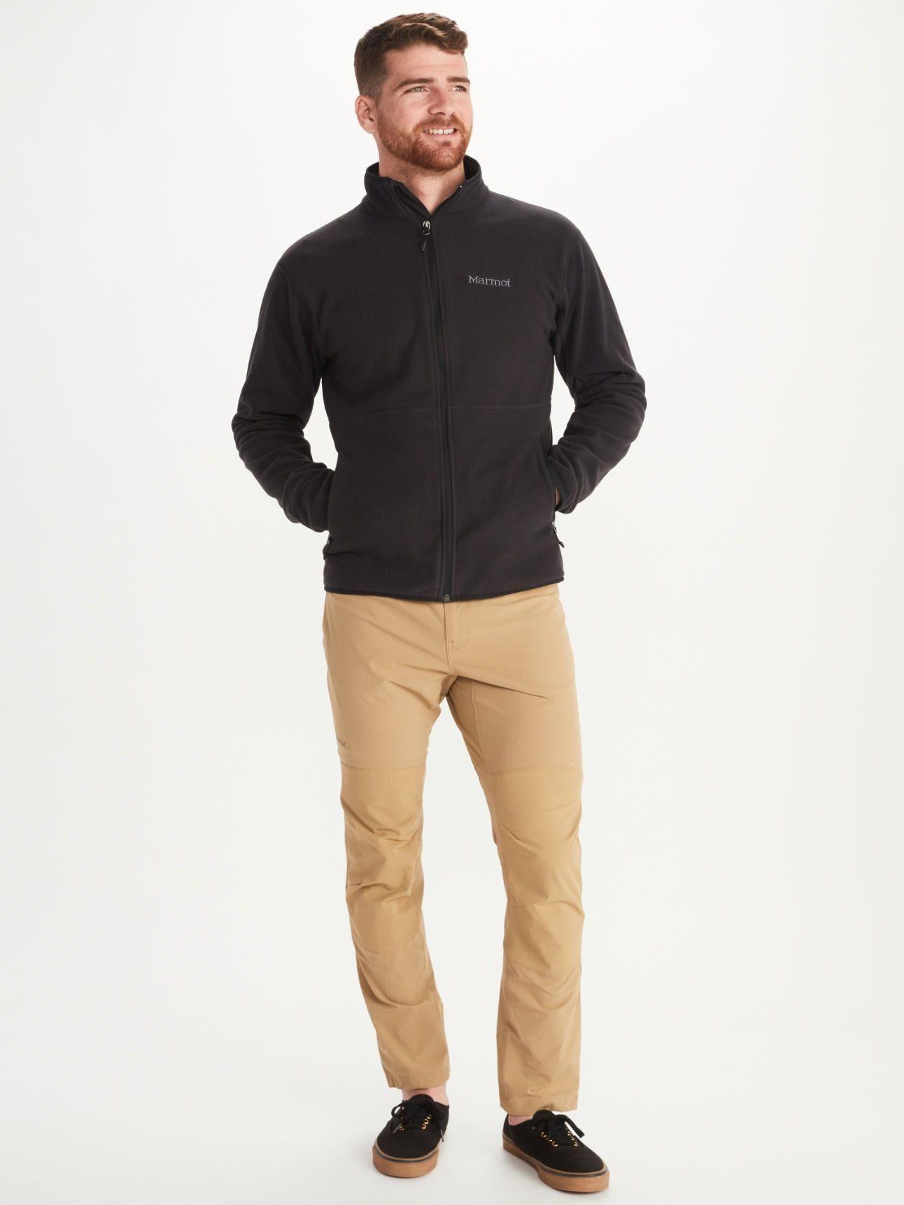 Polar Marmot Hombre Rocklin Full-zip Negro-2