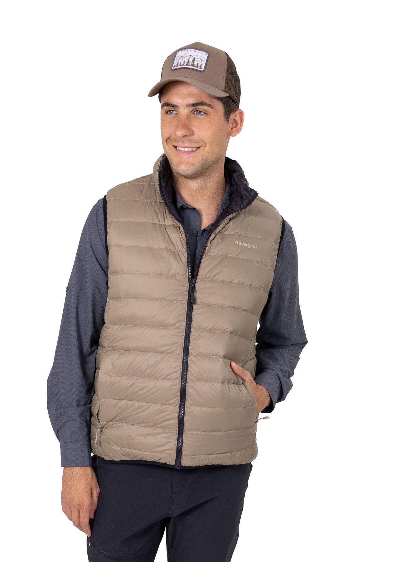 Chaqueta Andesgear Hombre Cucao Down Reversible Negro-4
