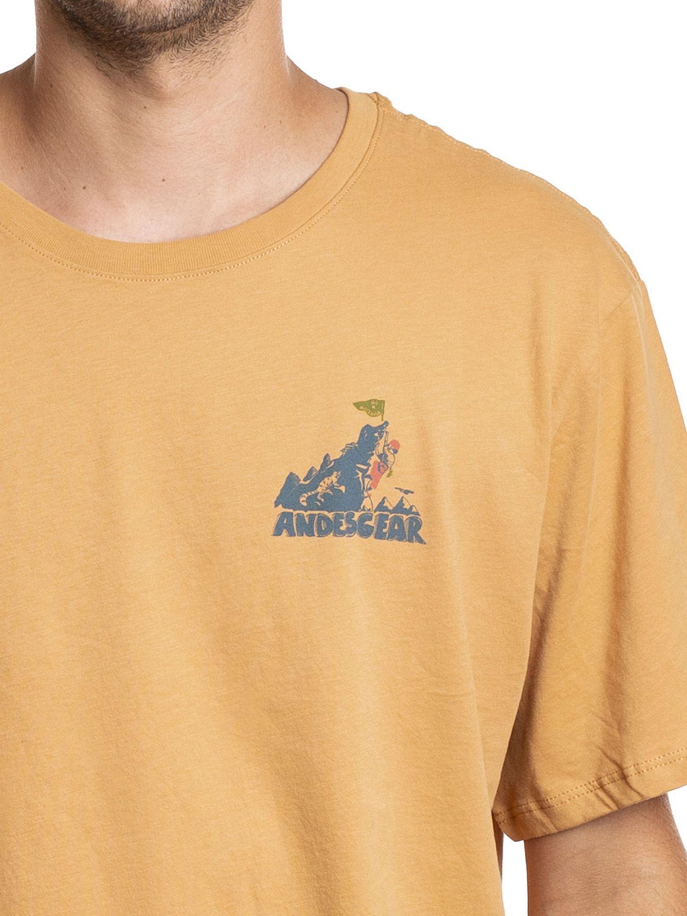 Polera Andesgear Hombre Cordillera A Mar Rojo-2