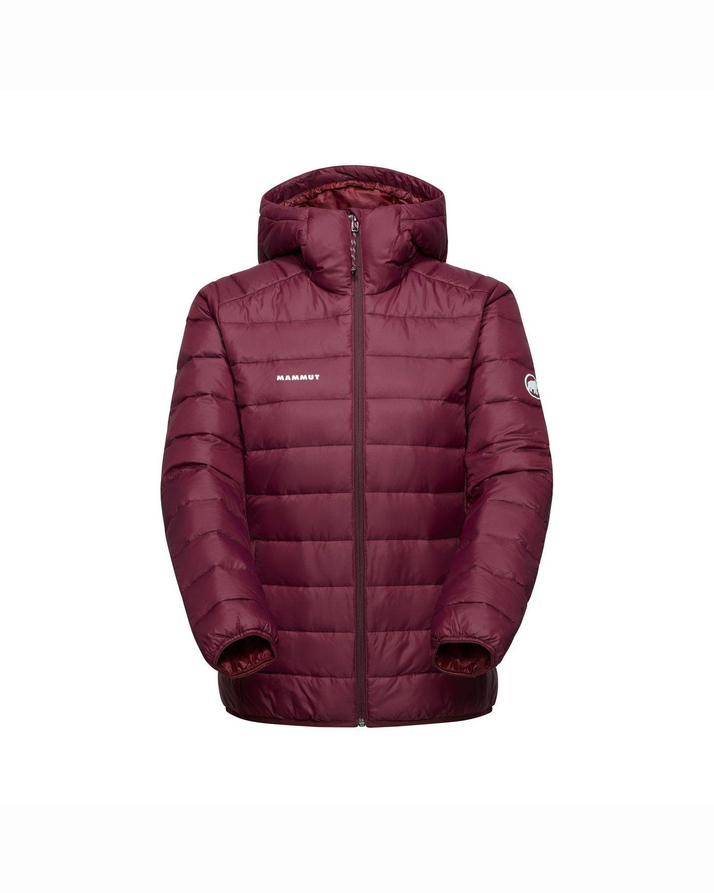Chaqueta Mammut Mujer Crag In Hooded Rojo-3