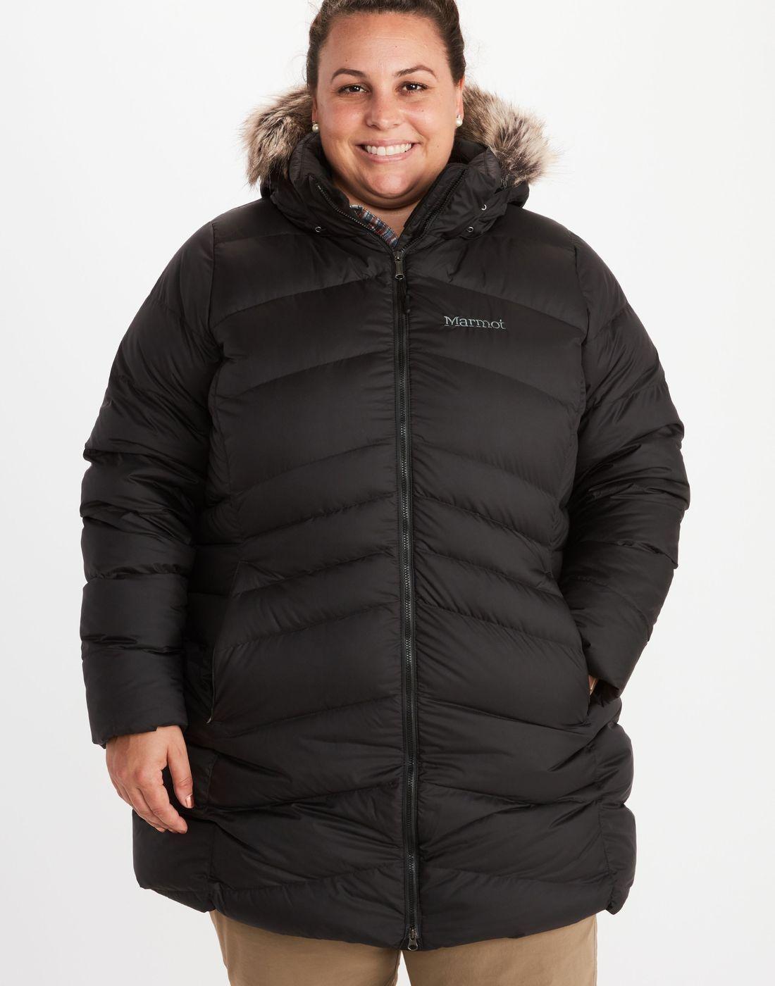 Chaqueta Marmot Mujer W Montreal Ct Pls Negro-0