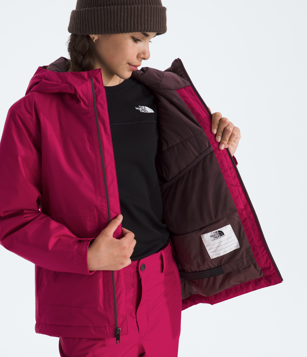 Chaqueta Freedom Insulated Jacket Niña Rosado-3