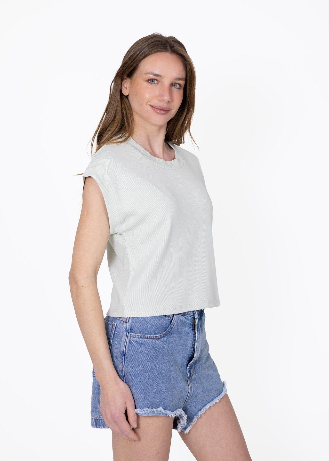 Polera Bambu Stoked V26 Mujer Verde Claro-2