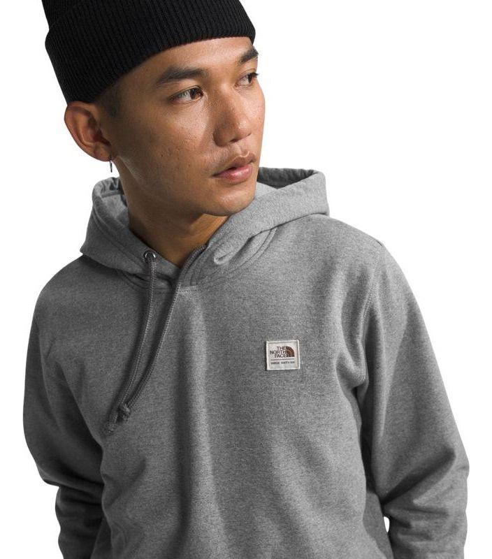 Polerón The North Face Hombre Heritage Patch Pullover Gris-2
