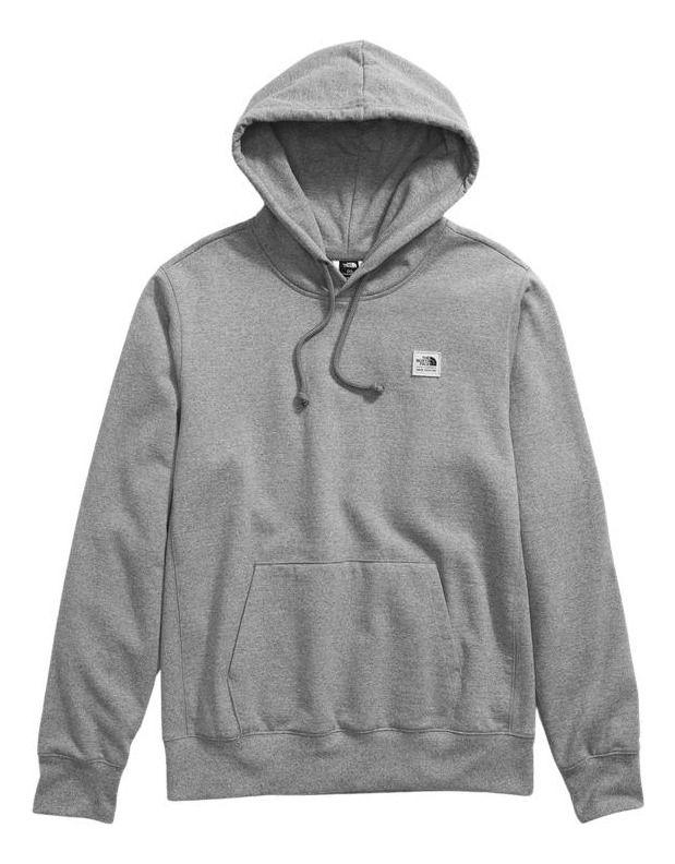 Polerón The North Face Hombre Heritage Patch Pullover Gris-3