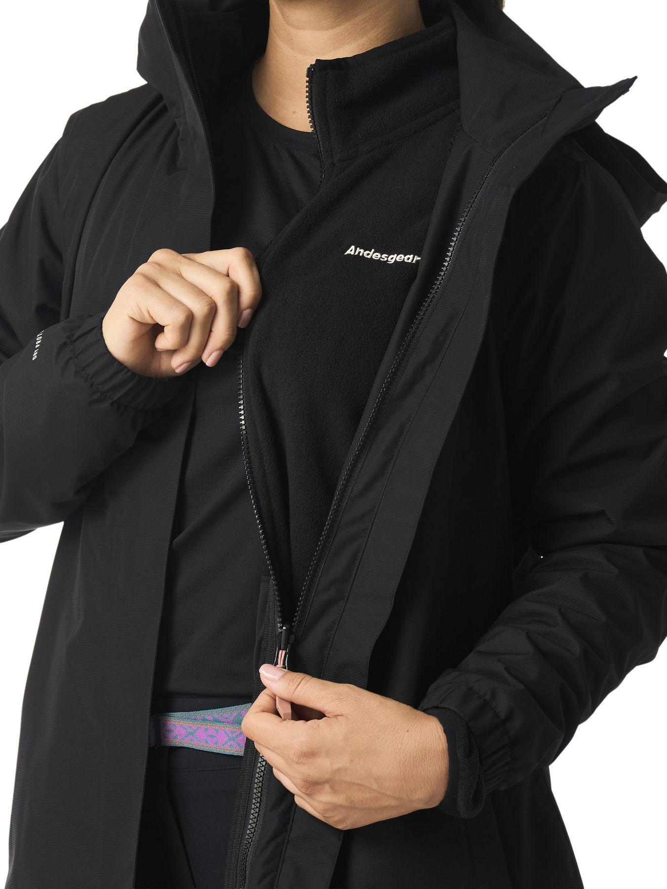 Chaquetas Andesgear Mujer Tagua Negro-4