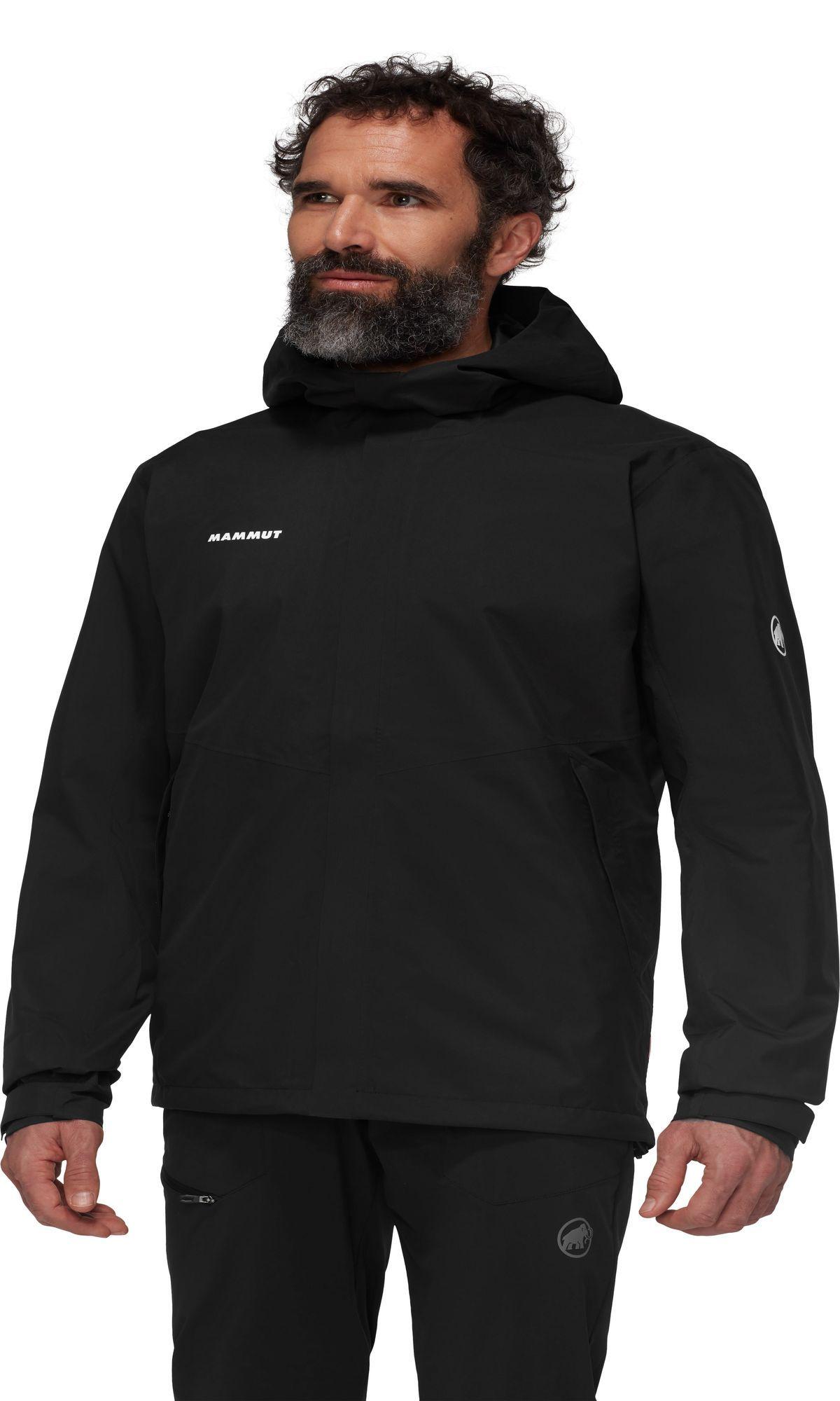 Chaqueta Mammut Hombre Alto Hs Hooded Negro-0