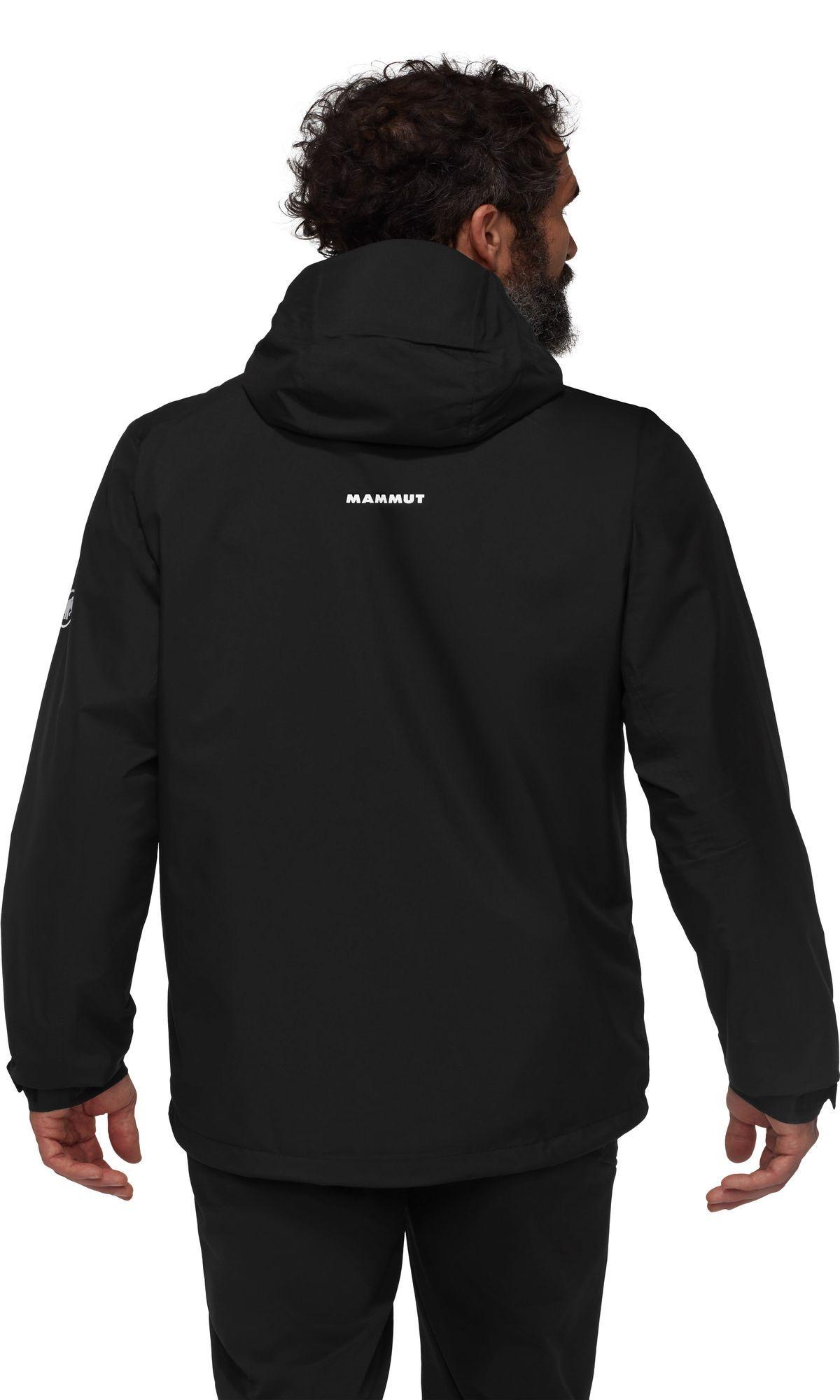 Chaqueta Mammut Hombre Alto Hs Hooded Negro-1