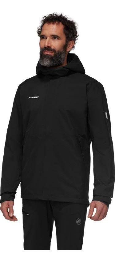 Chaqueta Mammut Hombre Alto Hs Hooded Negro-0