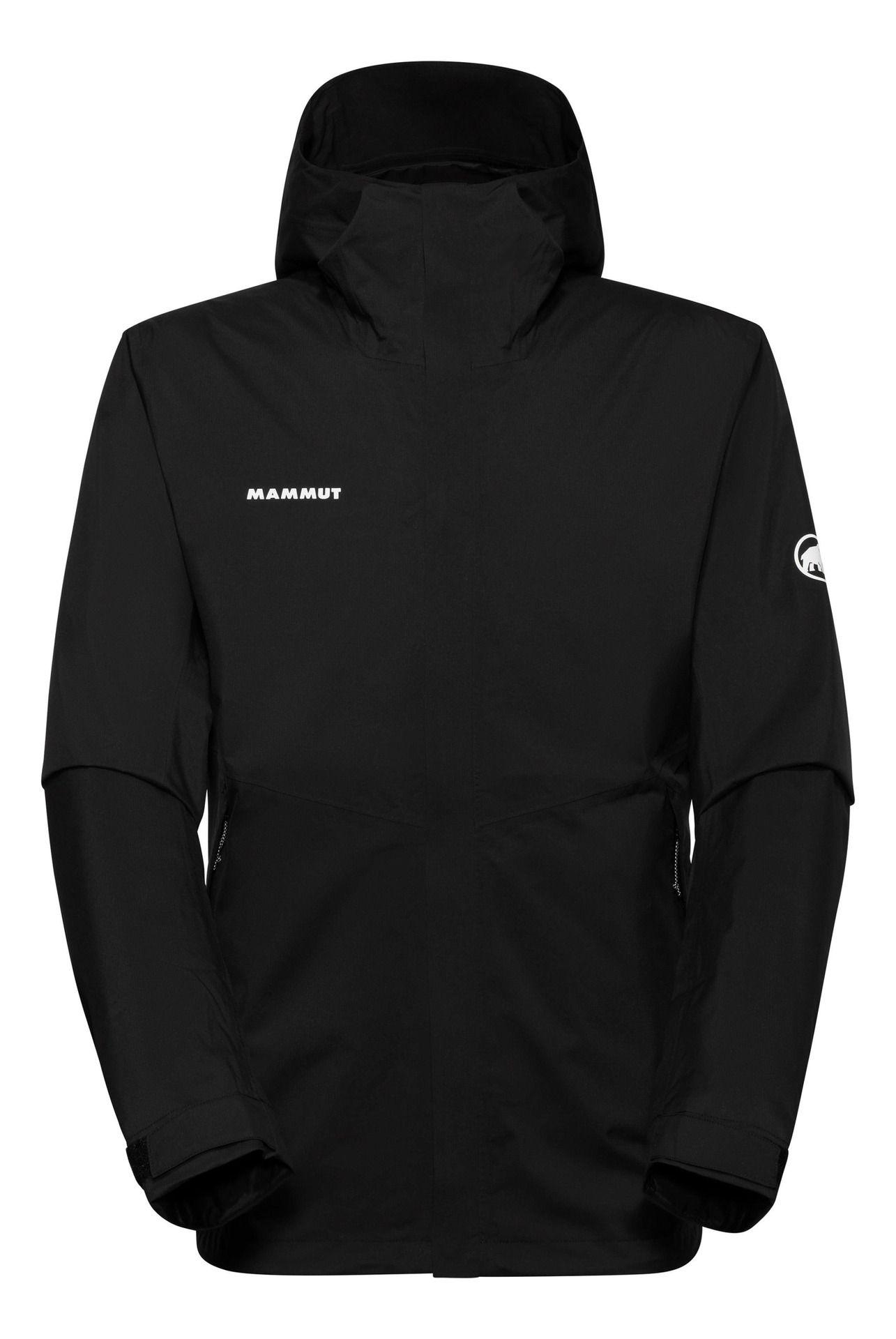 Chaqueta Mammut Hombre Alto Hs Hooded Negro-3