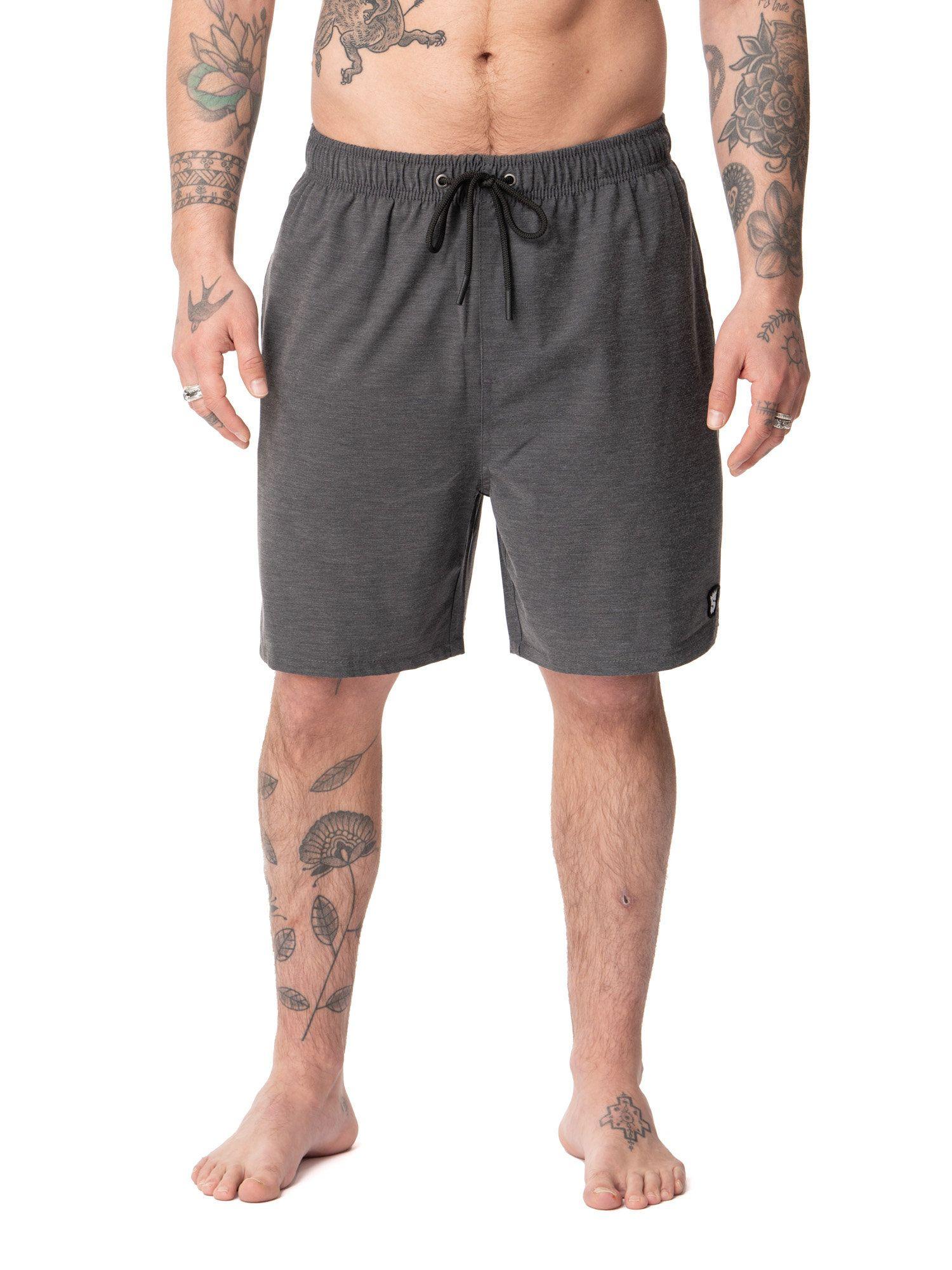 Traje De Baño Stoked Hombre Duna Gris-0