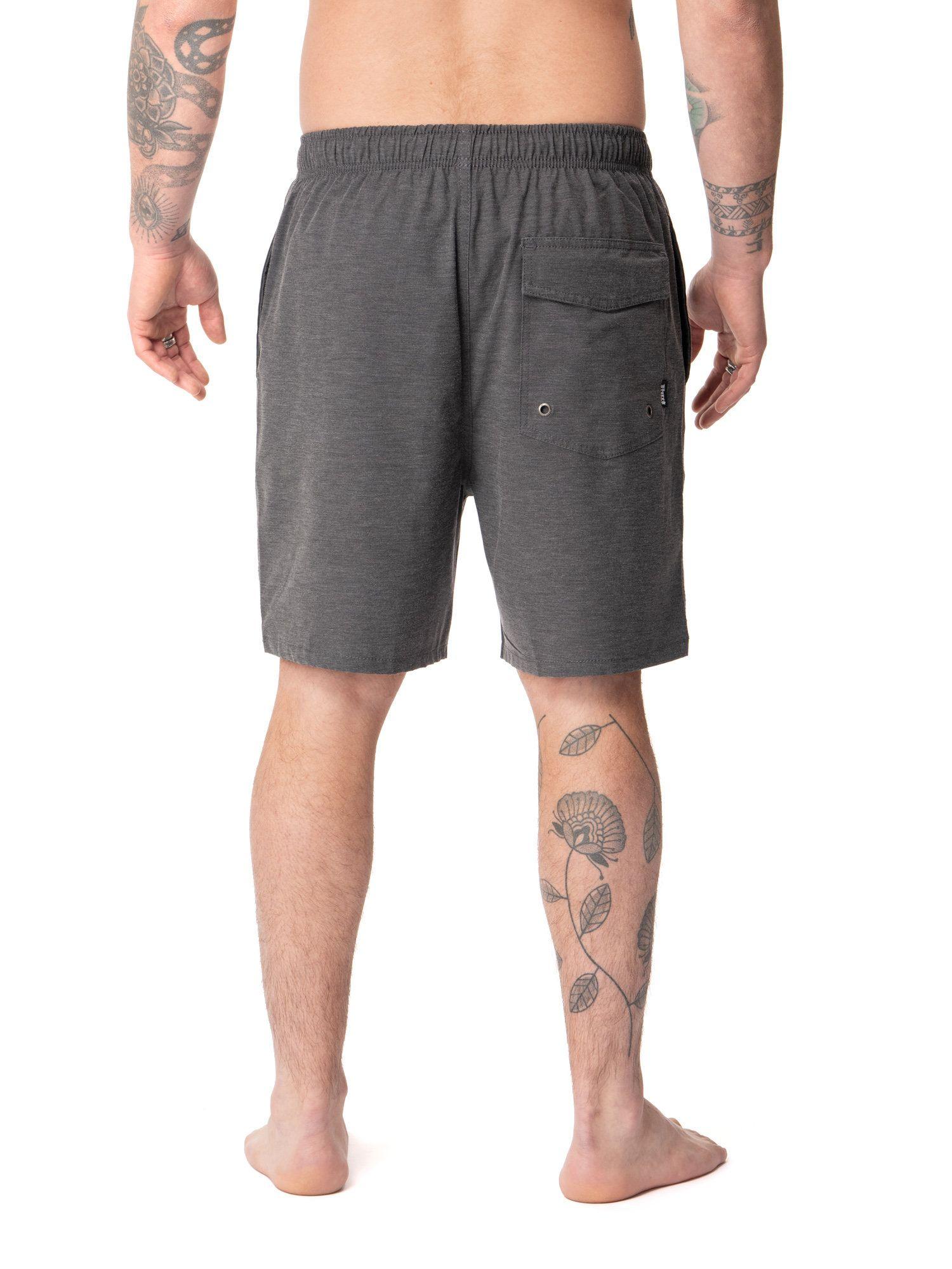 Traje De Baño Stoked Hombre Duna Gris-2