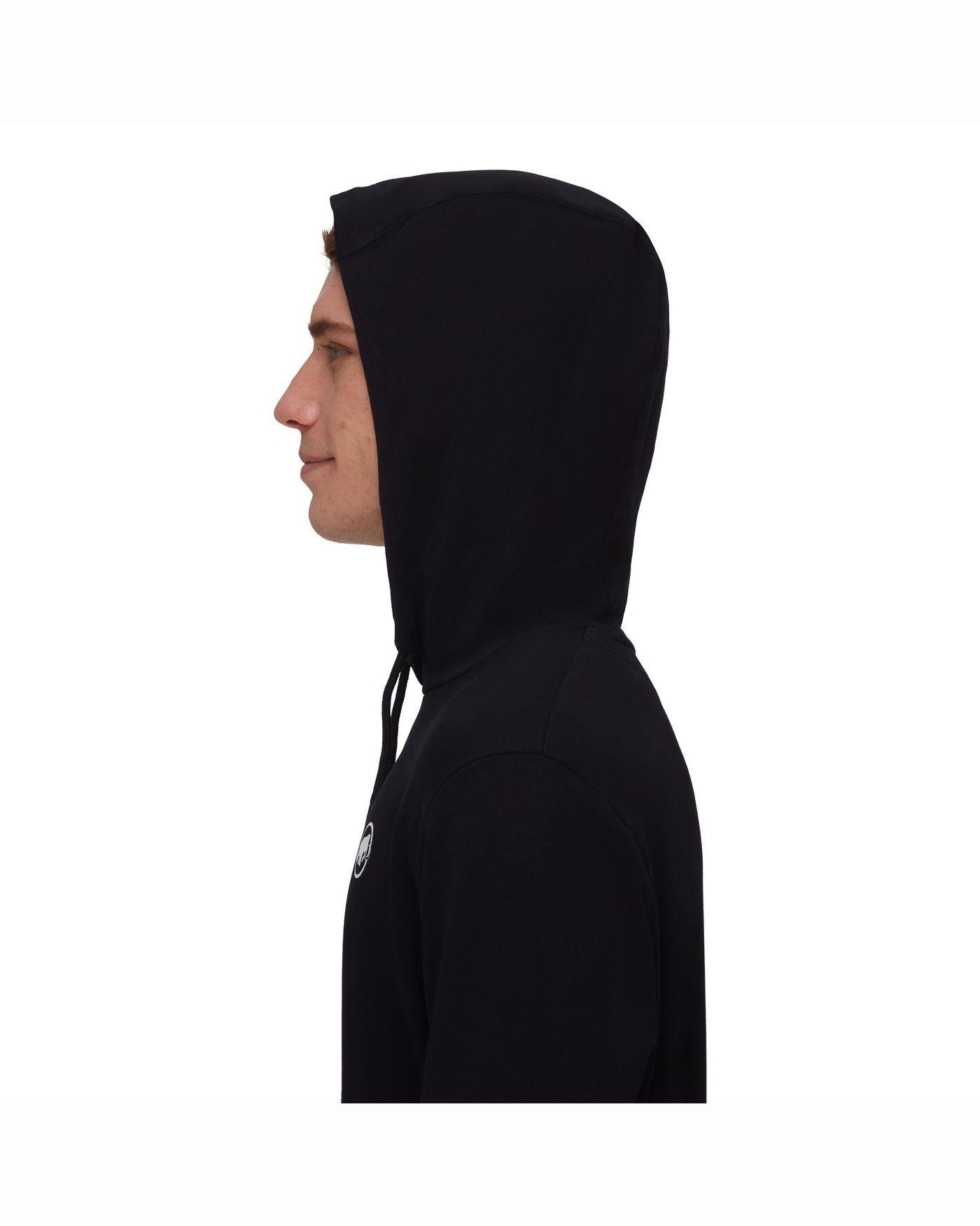 Poleron Mammut Hombre Ml Hoody Original Negro-2