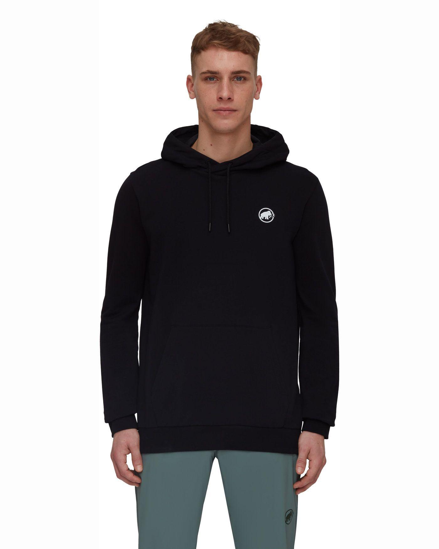 Poleron Mammut Hombre Ml Hoody Original Negro-5