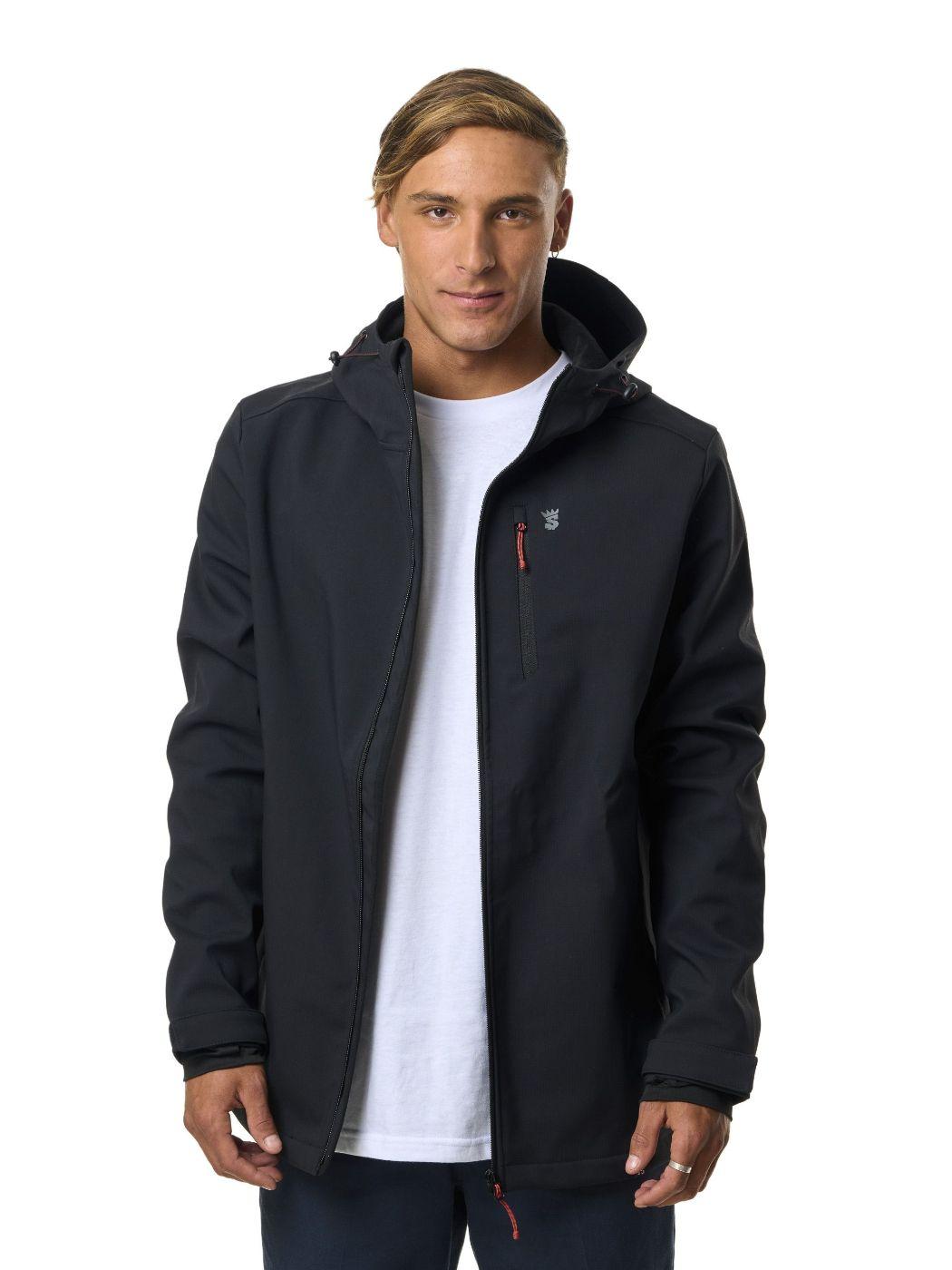 Chaqueta Stoked Hombre Tecnik Negro-0