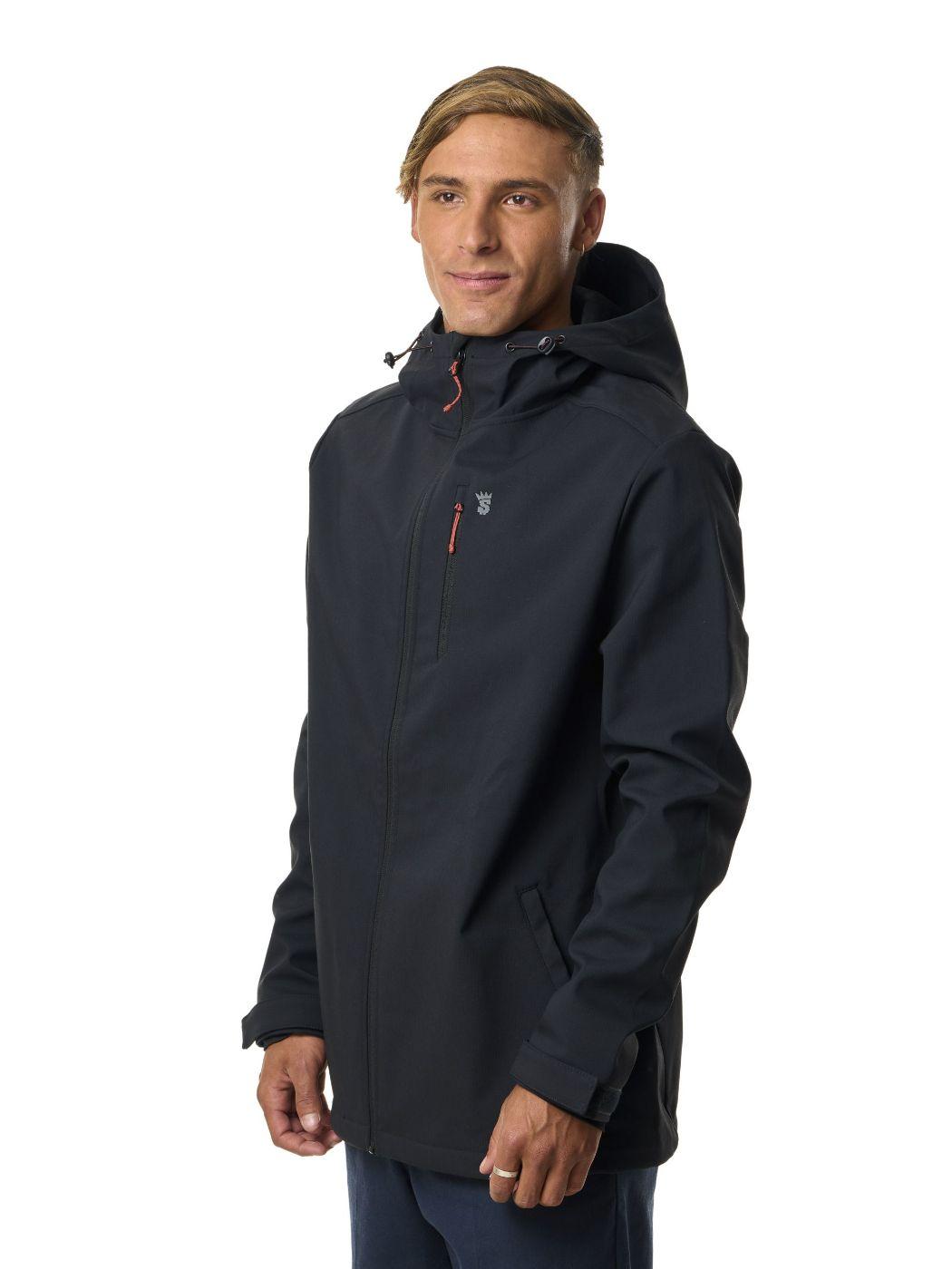 Chaqueta Stoked Hombre Tecnik Negro-2