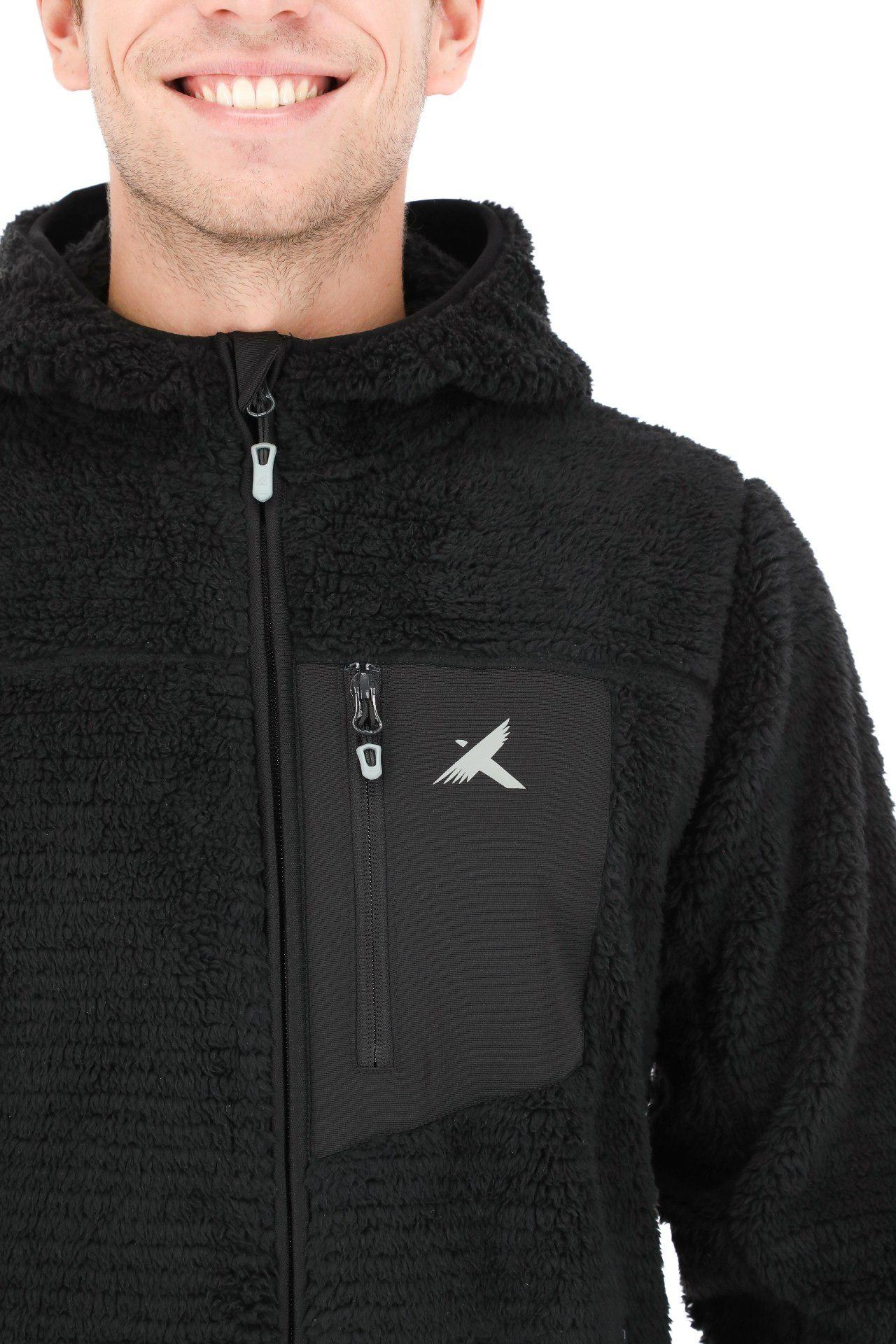 Polar Andesgear Hombre Reciclado Puelo Shaggy Negro-3