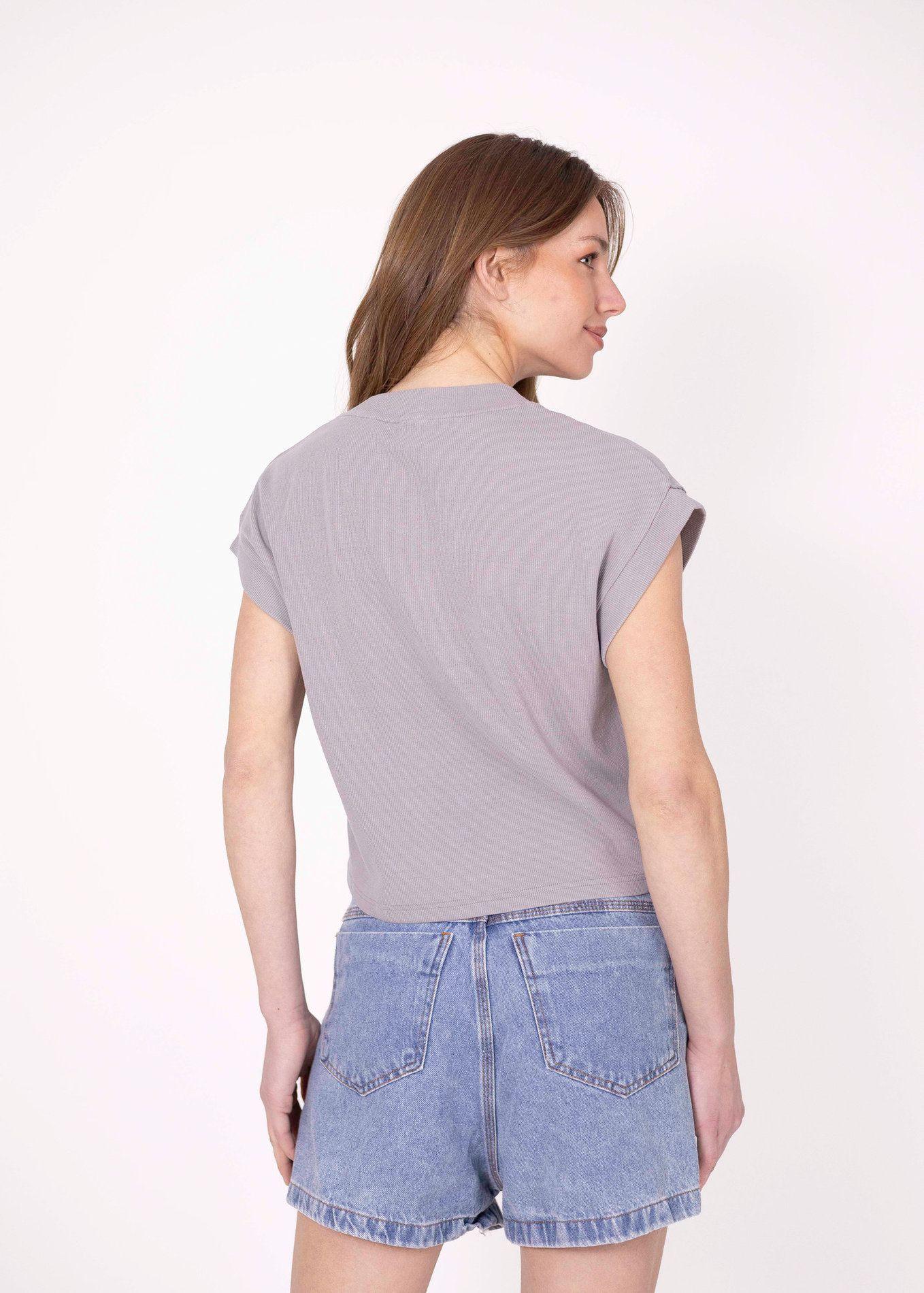 Polera Bambu Stoked V26 Mujer Gris-2