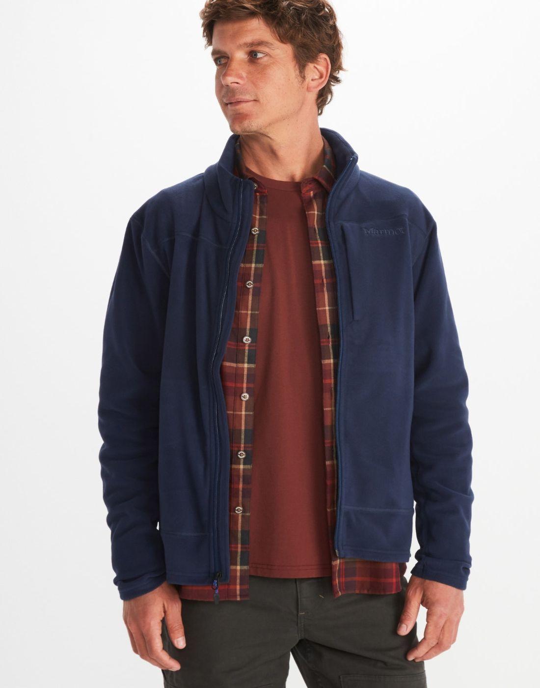 Polar Marmot Hombre Reactor Polartec Azul-1