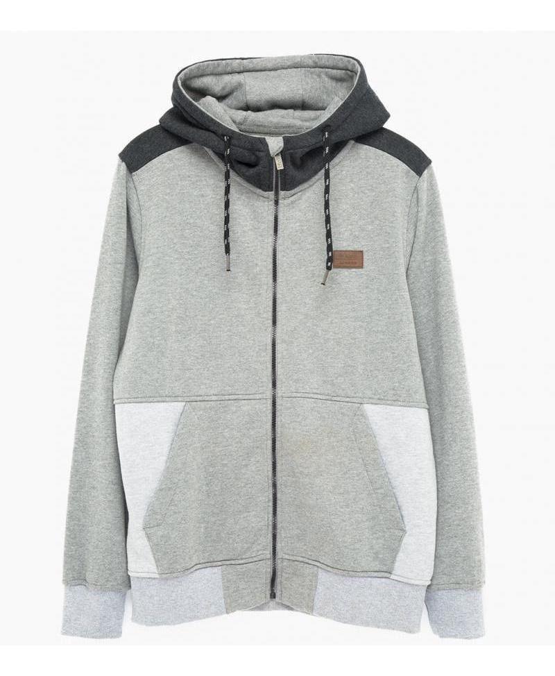 Poleron Kivül Hombre Kalocsa KGREY Gris-0