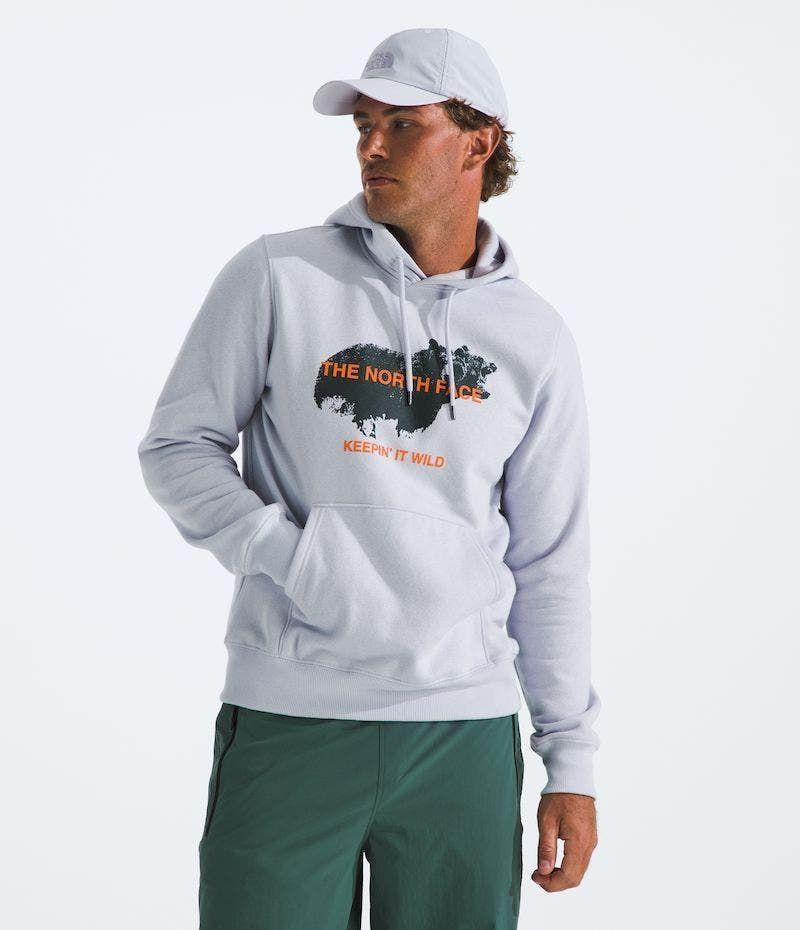 Poleron The North Face Hombre Animals We Love Bear Hoodie Gris-0