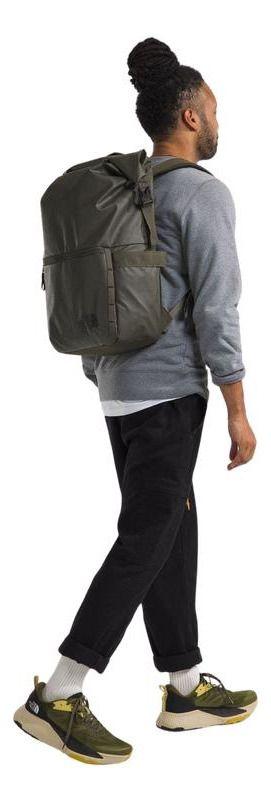 Mochila The North Face Base Camp Voyager Rolltop Cafe-2