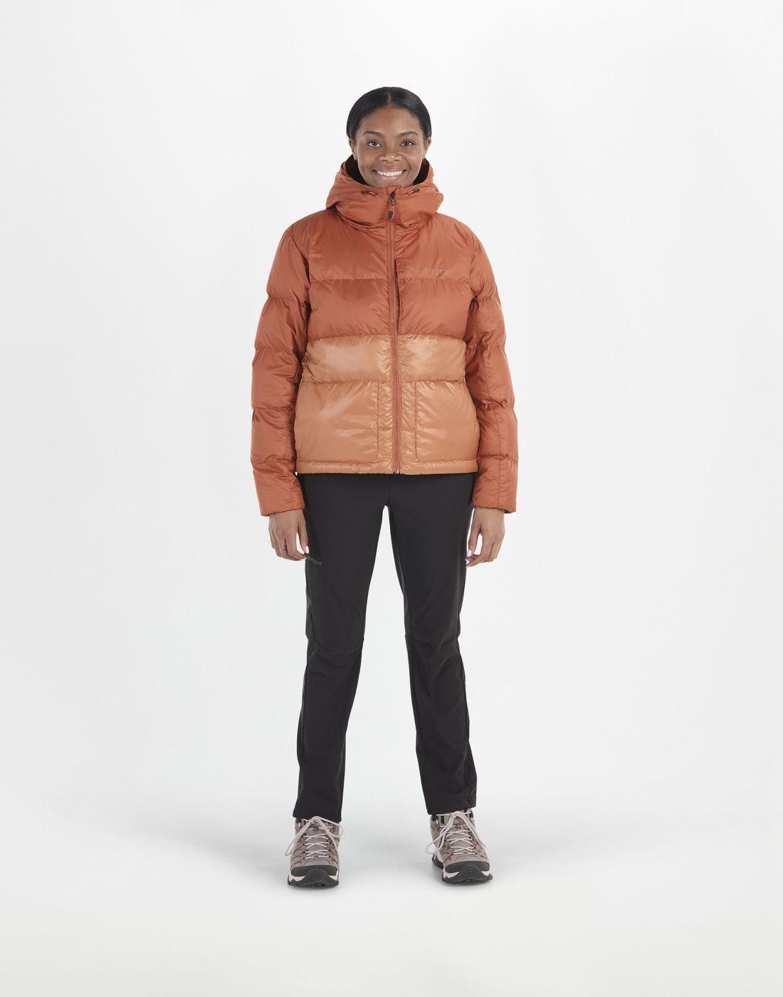 Chaqueta Marmot Mujer W Guides Down Hoody Naranja-2