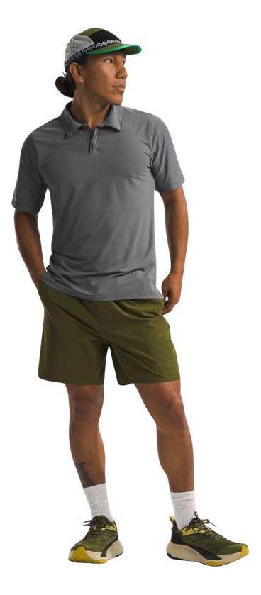 Polera The North Face Hombre Dune Sky Polo Gris-2