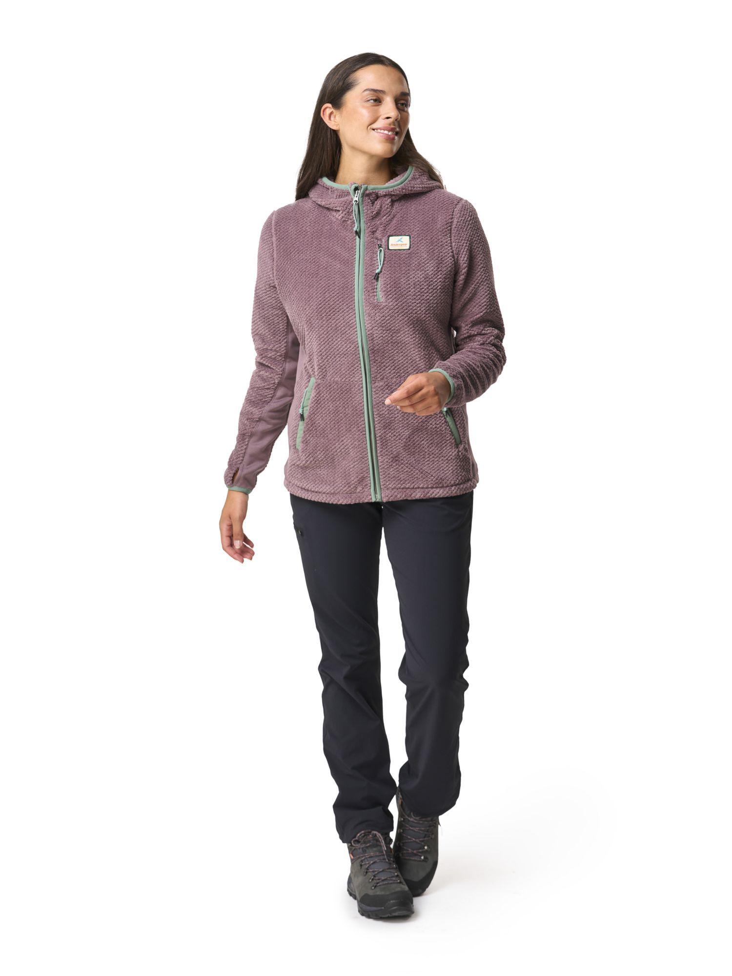 Polar Andesgear Mujer Navarino Hood - Rosado-2