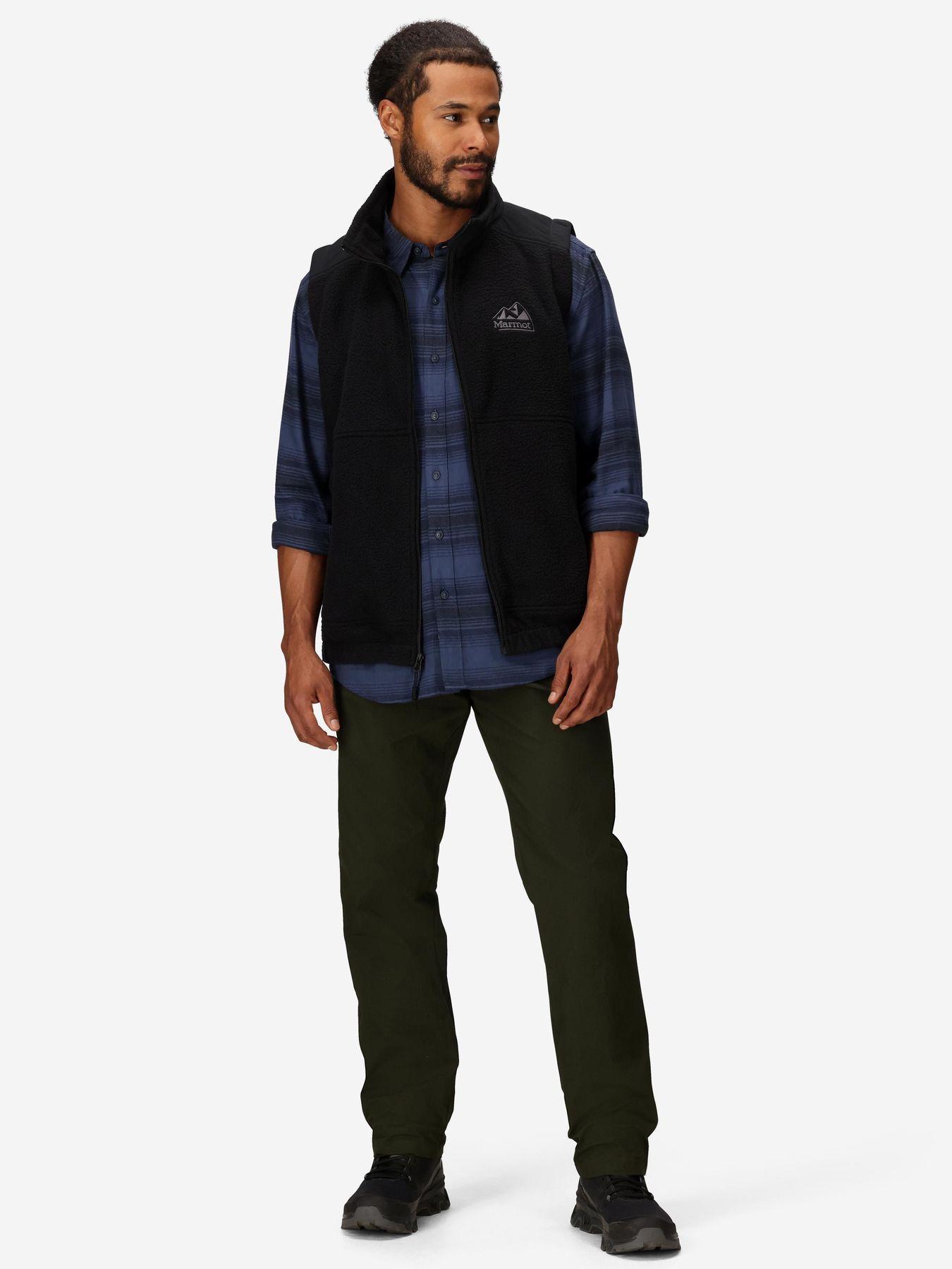 Polar Marmot Hombre Wanderer High Pile Negro-2