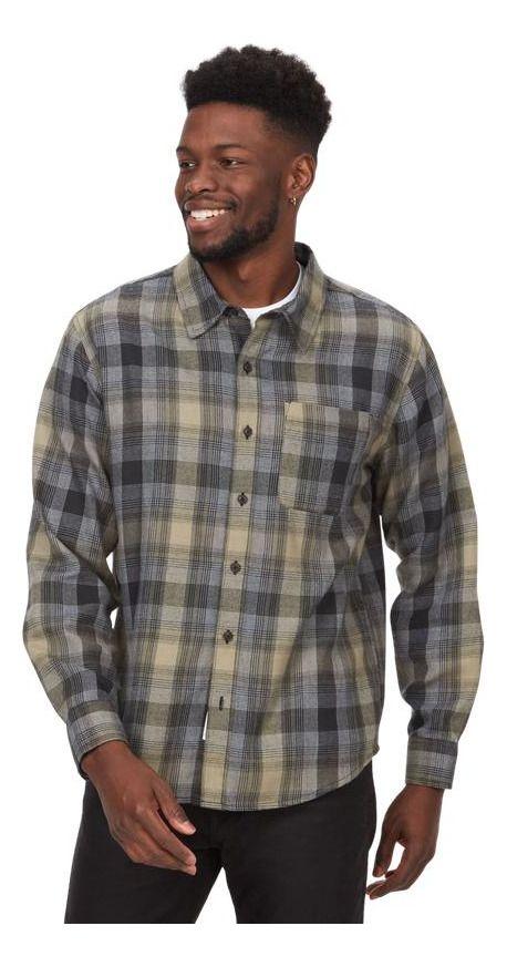 Camisa Marmot Hombre Manga Larga Fairfax Novelty Único color-0