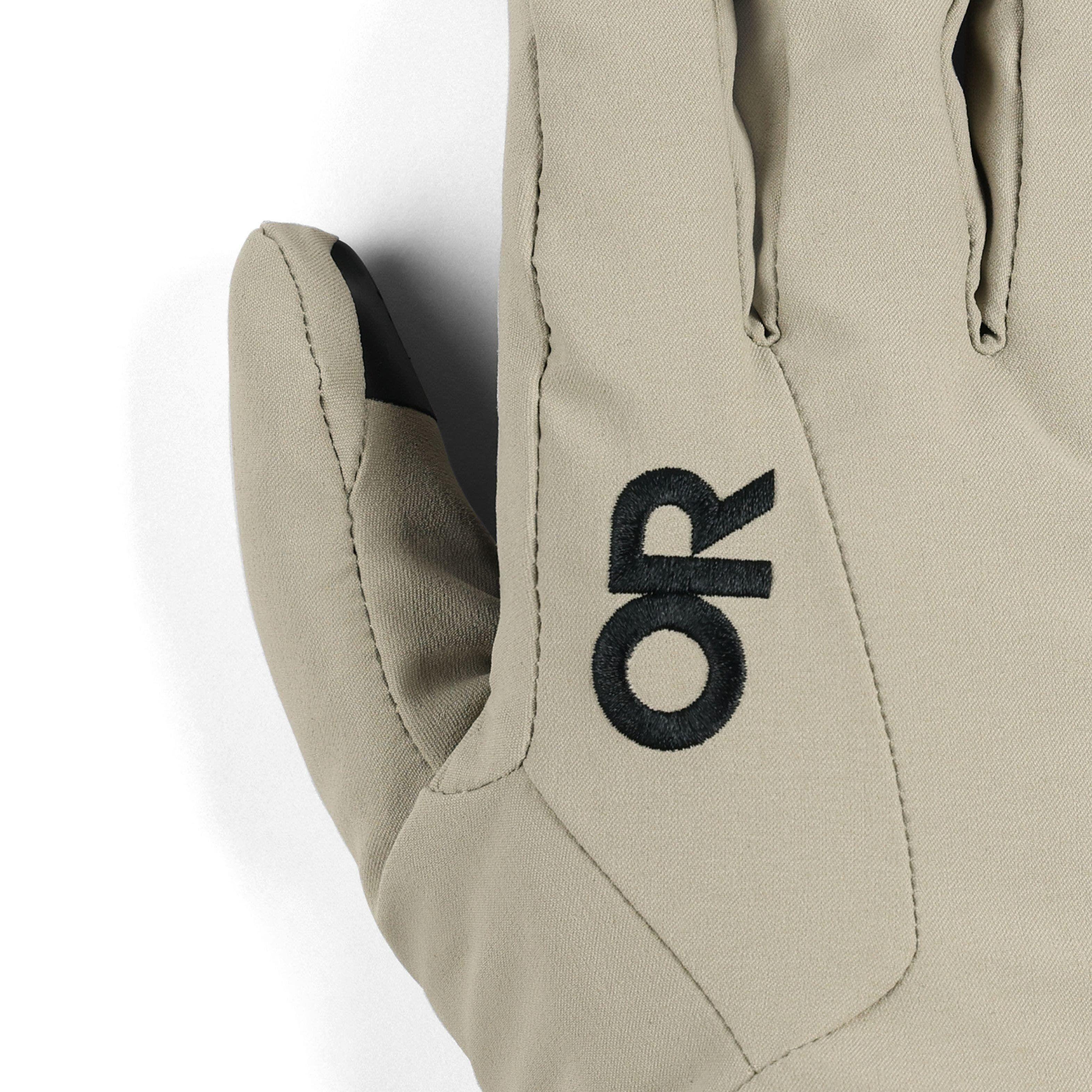 Guantes Outdoor Research Hombre Sureshot Softshell Gris-2