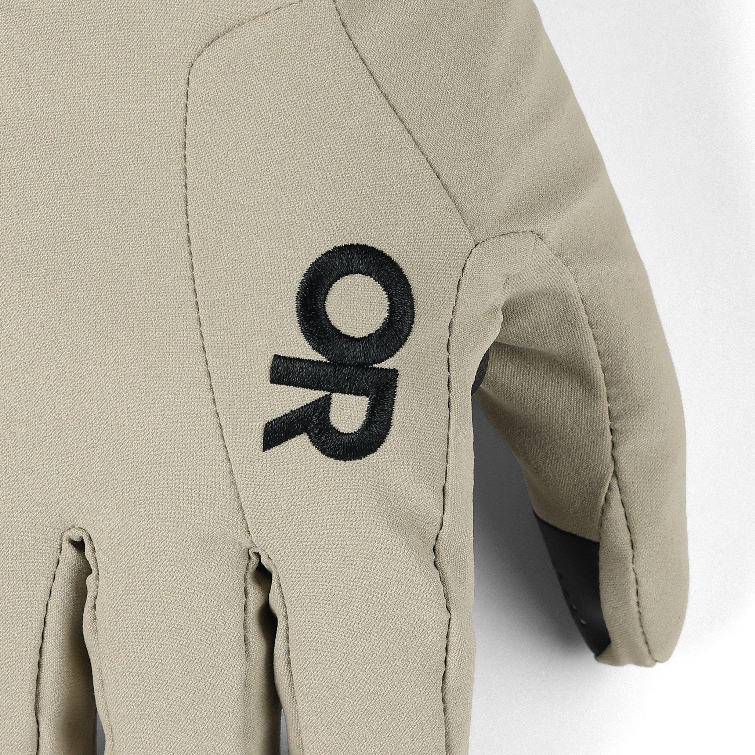 Guantes Outdoor Research Hombre Sureshot Softshell Gris-3