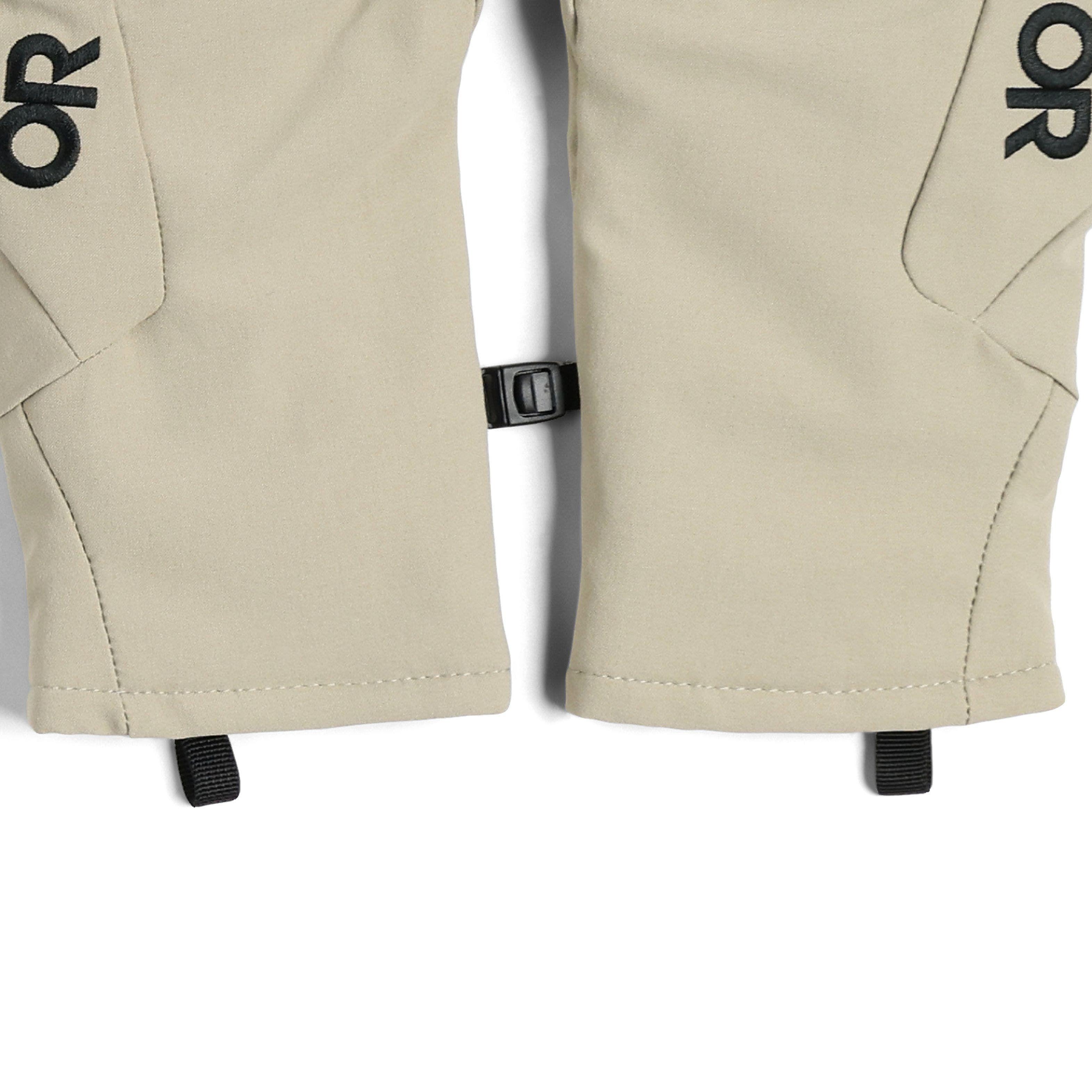 Guantes Outdoor Research Hombre Sureshot Softshell Gris-4
