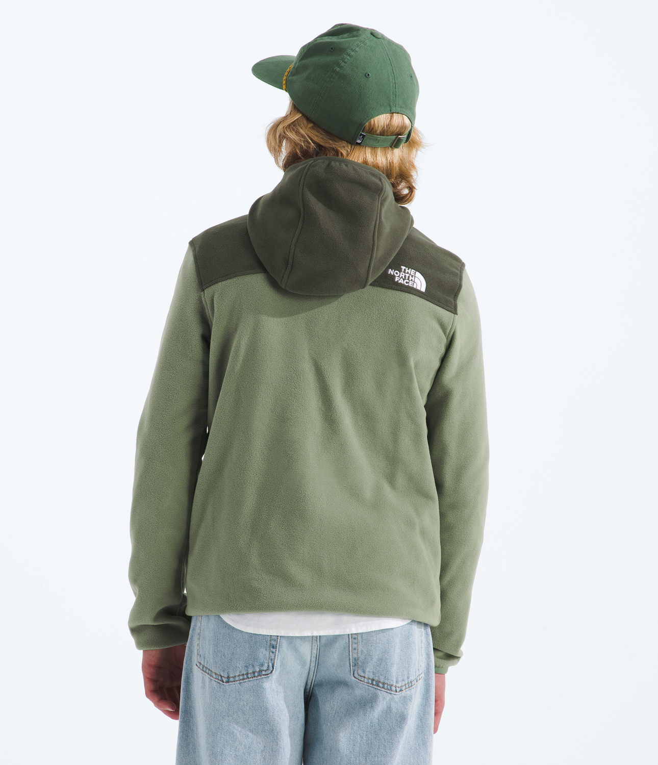 Polar Teen Glacier F/Z Hoodie Niños Verde Claro-1
